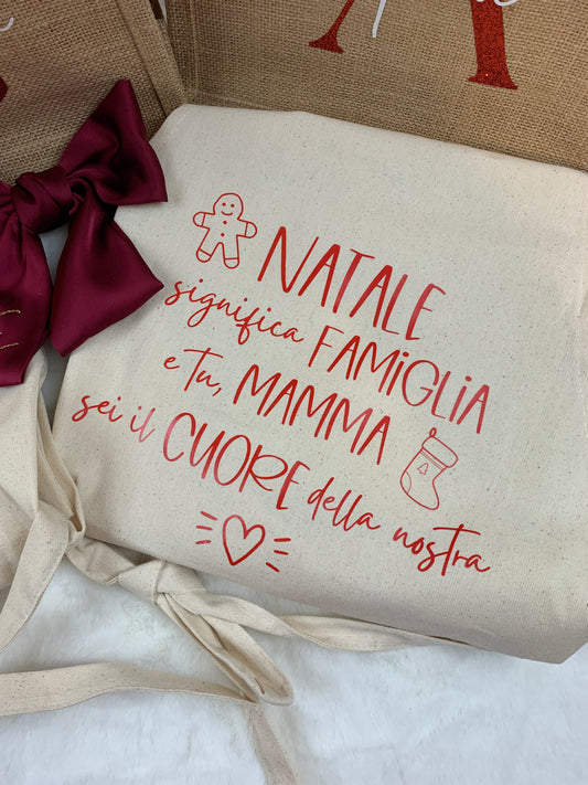 GREMBIULE DA CUCINA NATALIZIO